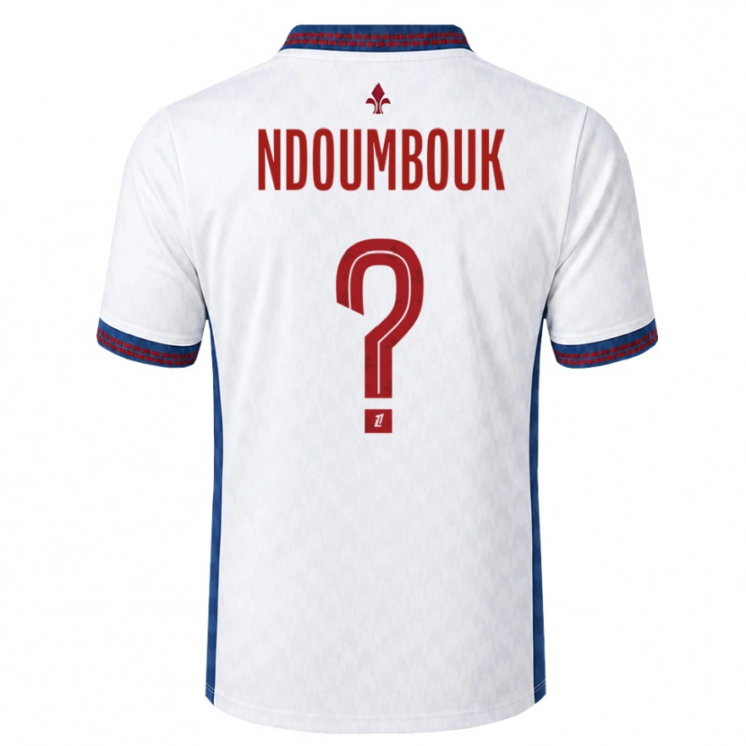 Danxen Kid Marlyse Ngo Ndoumbouk #0 Red White Blue Away Jersey 2026/27 T-Shirt
