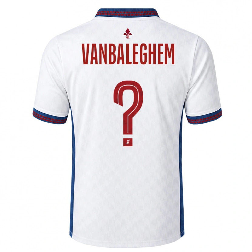 Danxen Kid Valentin Vanbaleghem #0 Red White Blue Away Jersey 2026/27 T-Shirt