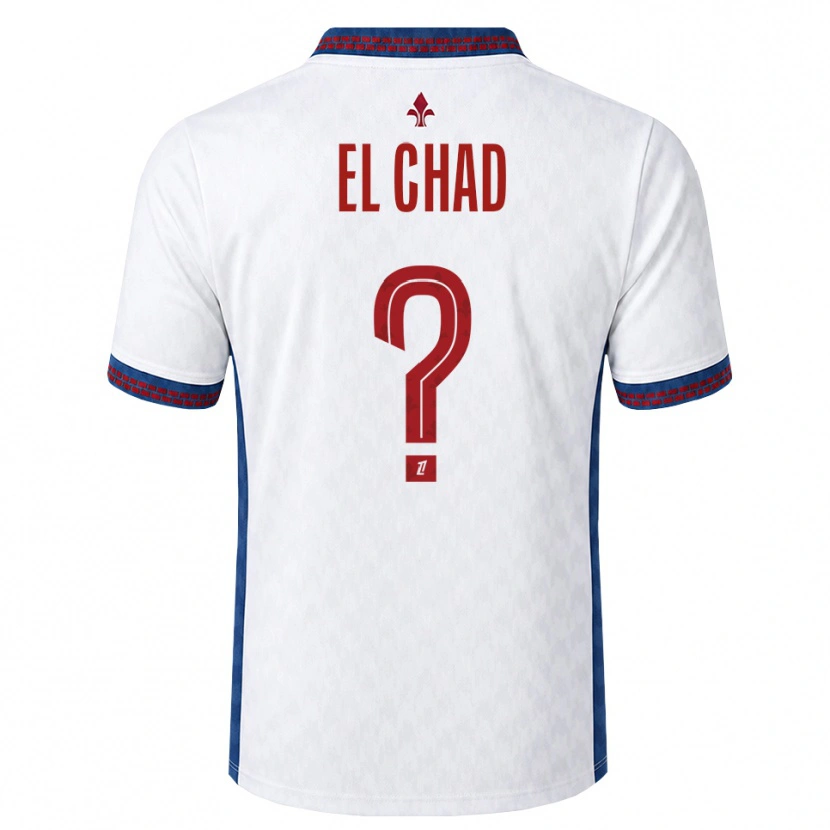 Danxen Kid Nesryne El Chad #0 Red White Blue Away Jersey 2026/27 T-Shirt