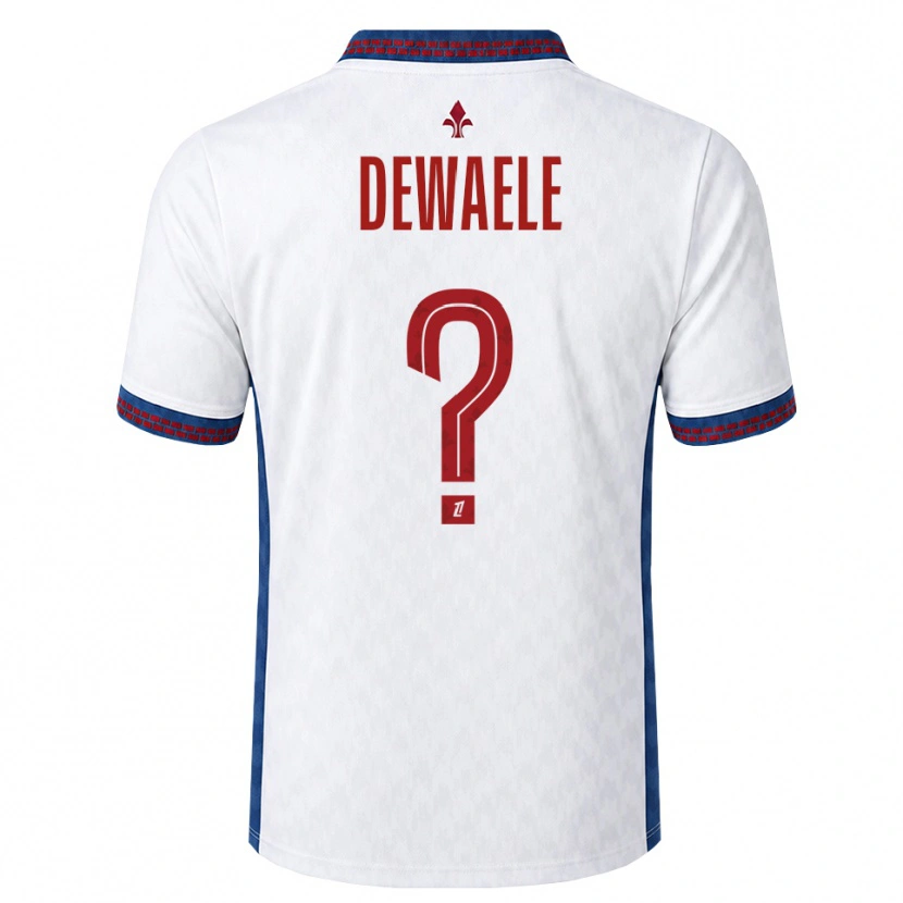Danxen Kid Élina Dewaele #0 Red White Blue Away Jersey 2026/27 T-Shirt