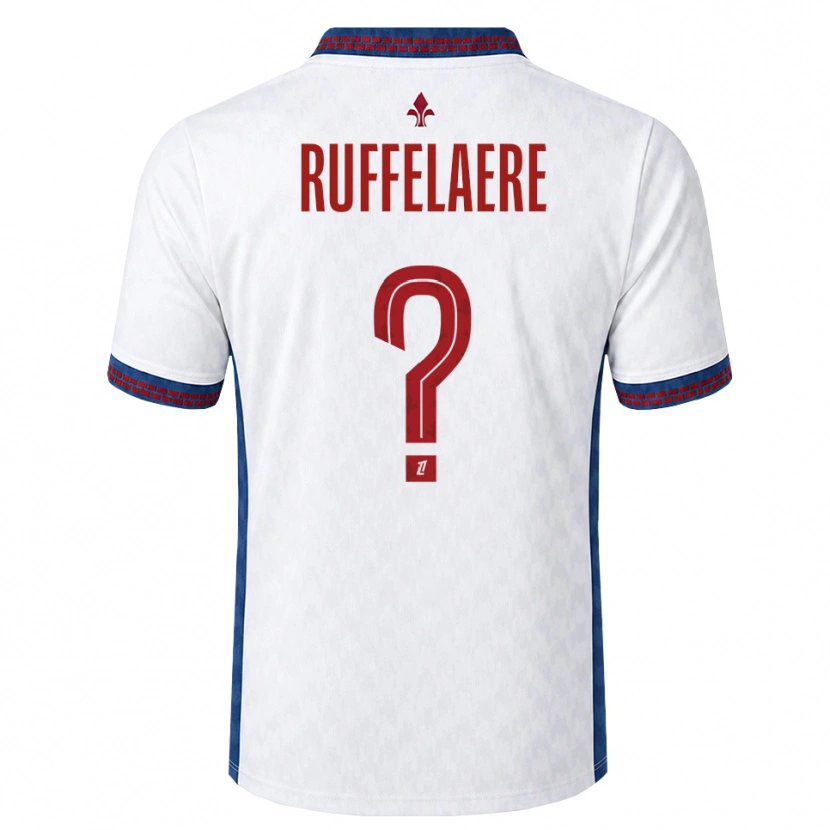 Danxen Kid Perrine Ruffelaere #0 Red White Blue Away Jersey 2026/27 T-Shirt