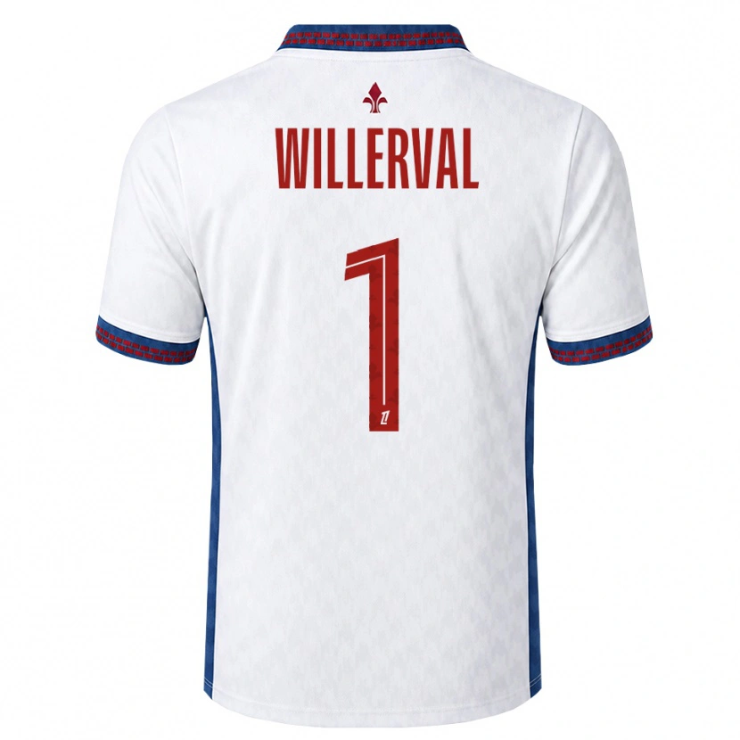 Danxen Kid William Willerval #1 Red White Blue Away Jersey 2026/27 T-Shirt