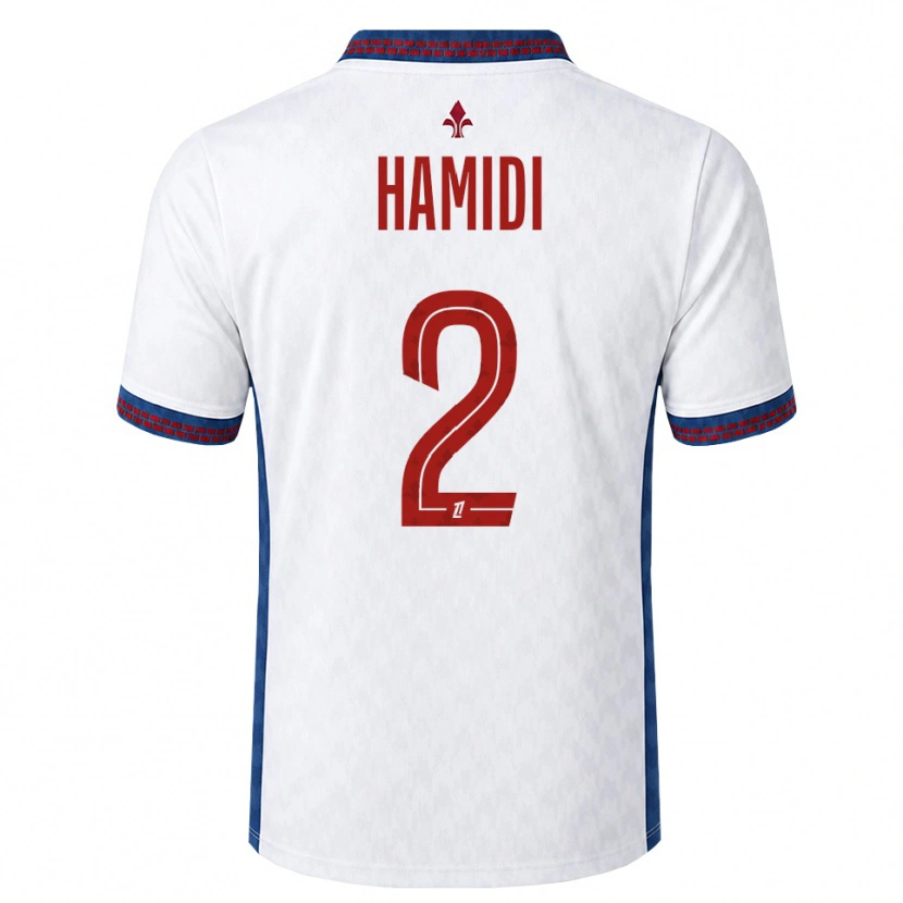 Danxen Kid Kamel Hamidi #2 Red White Blue Away Jersey 2026/27 T-Shirt