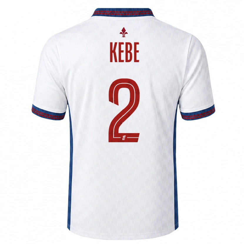 Danxen Kid Hamadi Kebe #2 Red White Blue Away Jersey 2026/27 T-Shirt