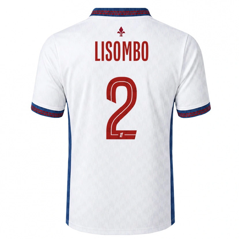 Danxen Kid Lougy Lisombo #2 Red White Blue Away Jersey 2026/27 T-Shirt