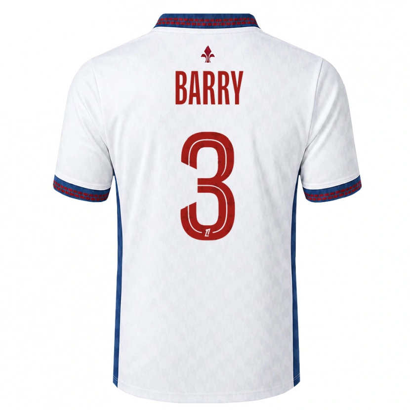 Danxen Kid Léo Barry #3 Red White Blue Away Jersey 2026/27 T-Shirt