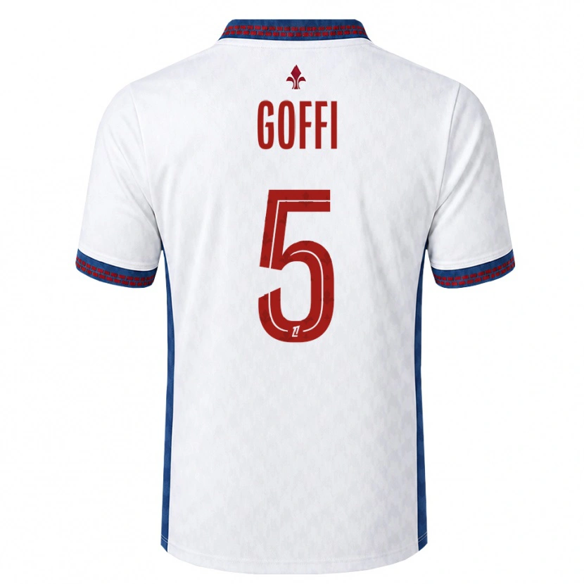Danxen Kid Maxima Goffi #5 Red White Blue Away Jersey 2026/27 T-Shirt