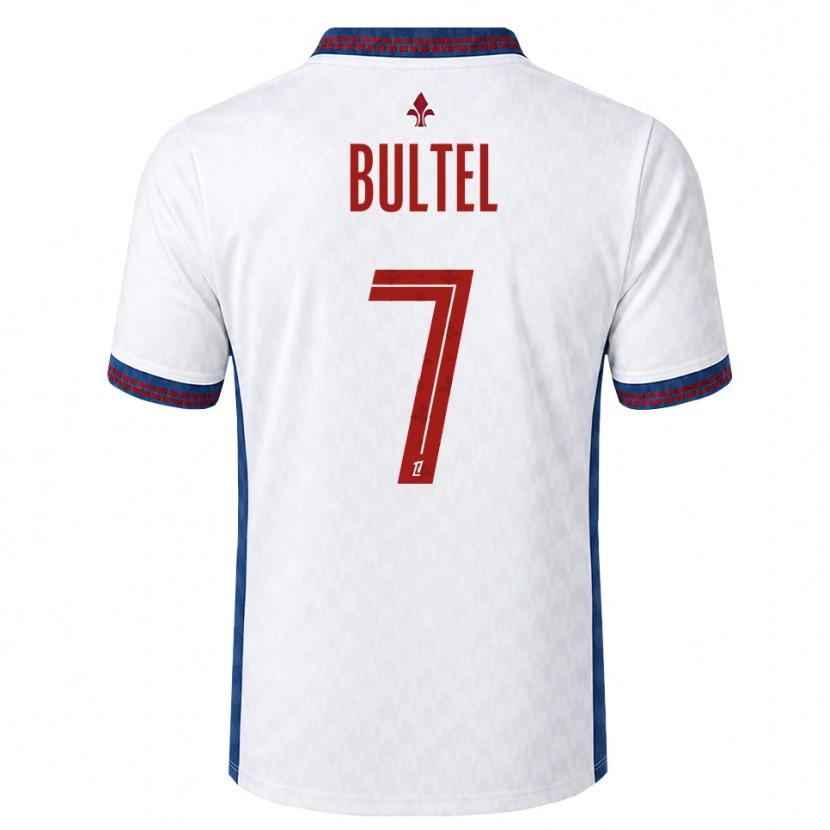 Danxen Kid Ludivine Bultel #7 Red White Blue Away Jersey 2026/27 T-Shirt