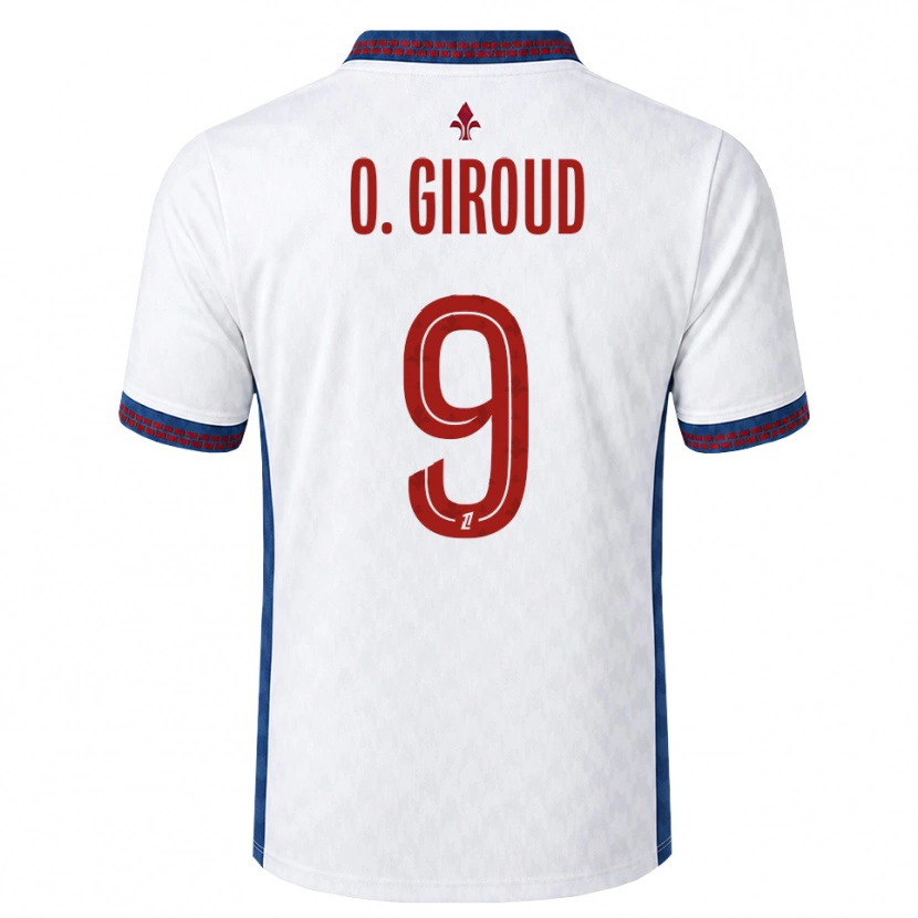 Danxen Kid Olivier Giroud #9 Red White Blue Away Jersey 2026/27 T-Shirt