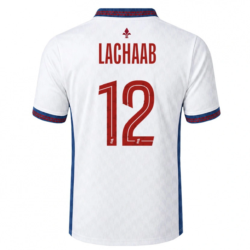 Danxen Kid Younes Lachaab #12 Red White Blue Away Jersey 2026/27 T-Shirt