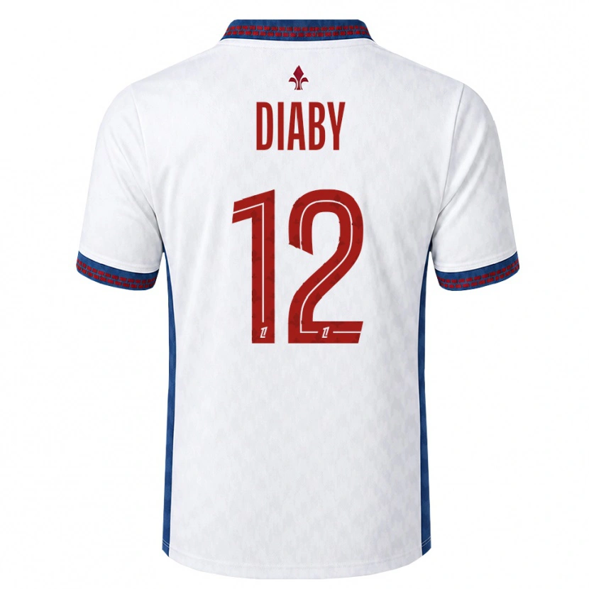 Danxen Kid Bafodé Diaby #12 Red White Blue Away Jersey 2026/27 T-Shirt