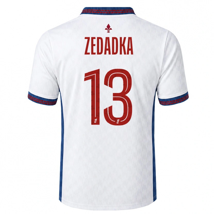 Danxen Kid Akim Zedadka #13 Red White Blue Away Jersey 2026/27 T-Shirt