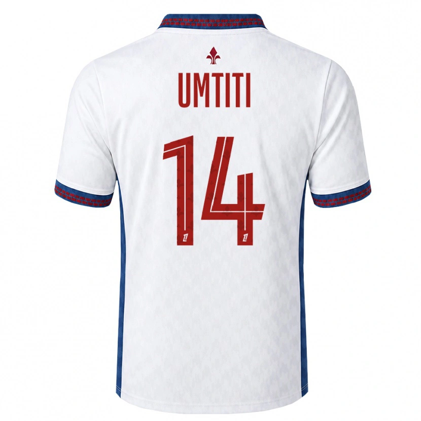 Danxen Kid Samuel Umtiti #14 Red White Blue Away Jersey 2026/27 T-Shirt