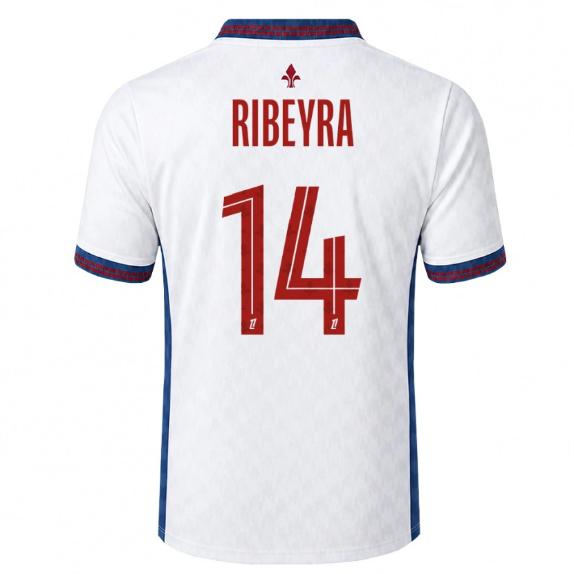 Danxen Kid Anaïs Ribeyra #14 Red White Blue Away Jersey 2026/27 T-Shirt
