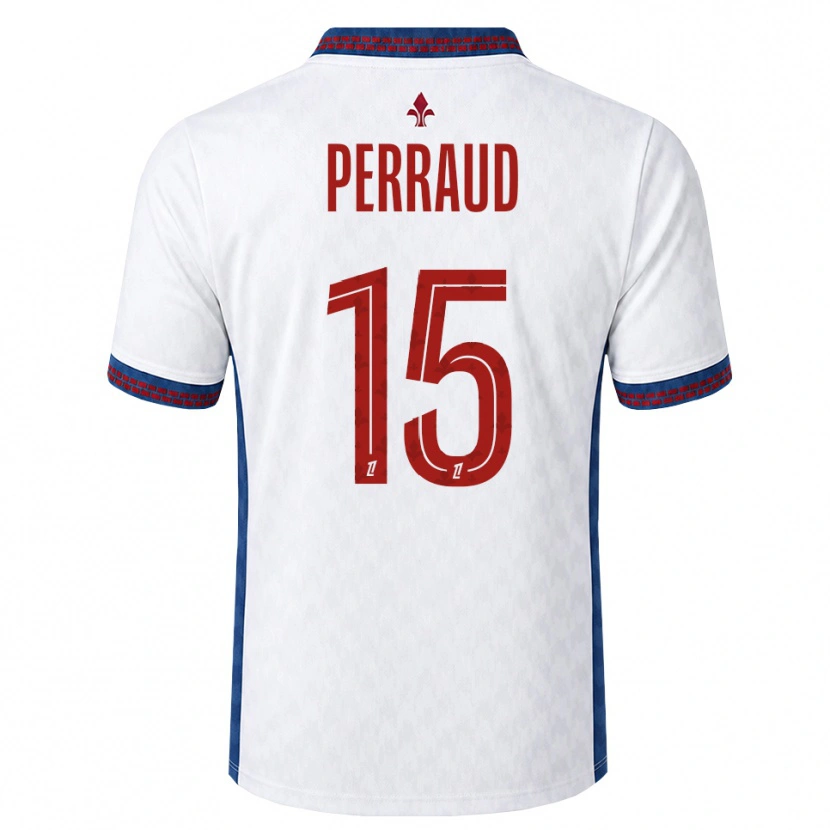 Danxen Kid Romain Perraud #15 Red White Blue Away Jersey 2026/27 T-Shirt