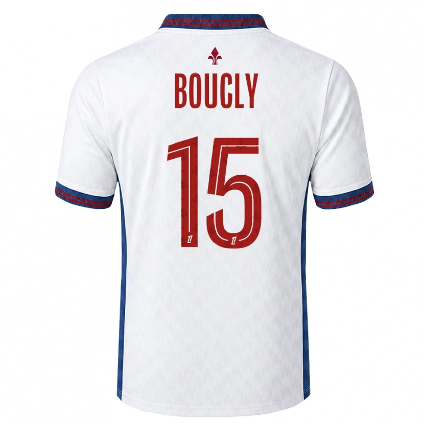 Danxen Kid Maite Boucly #15 Red White Blue Away Jersey 2026/27 T-Shirt
