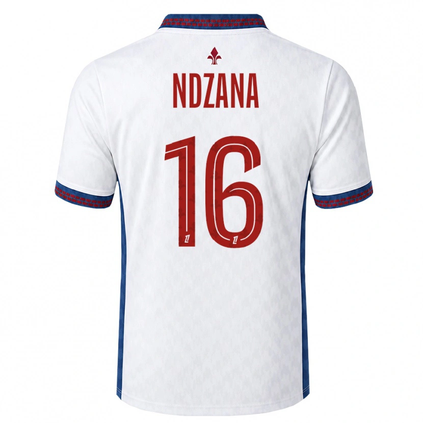 Danxen Kid Yann Ndzana #16 Red White Blue Away Jersey 2026/27 T-Shirt