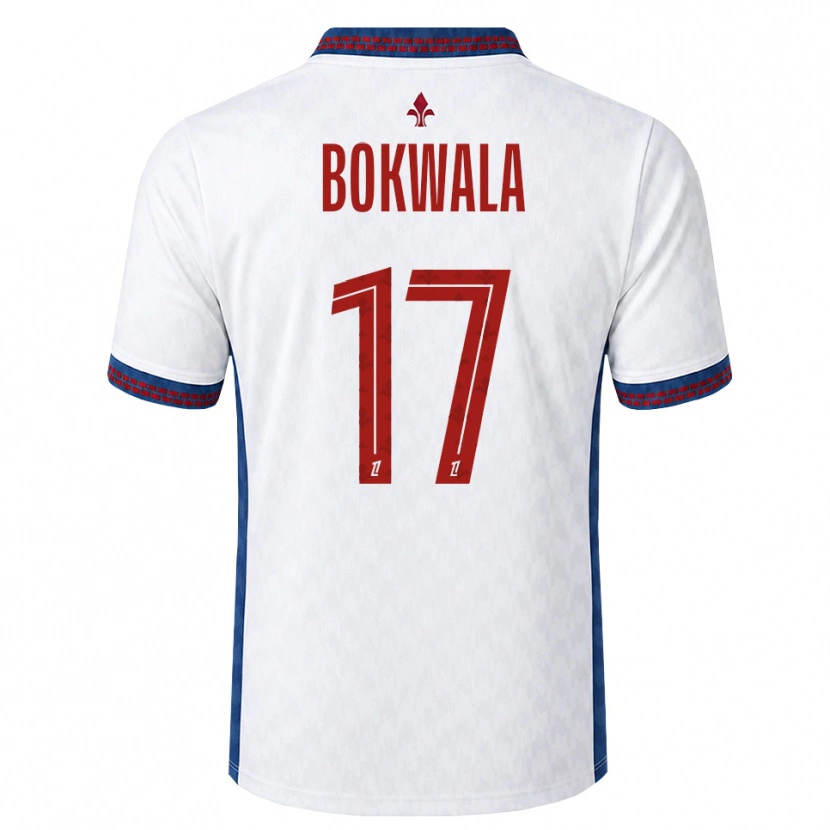 Danxen Kid Béni Bokwala #17 Red White Blue Away Jersey 2026/27 T-Shirt