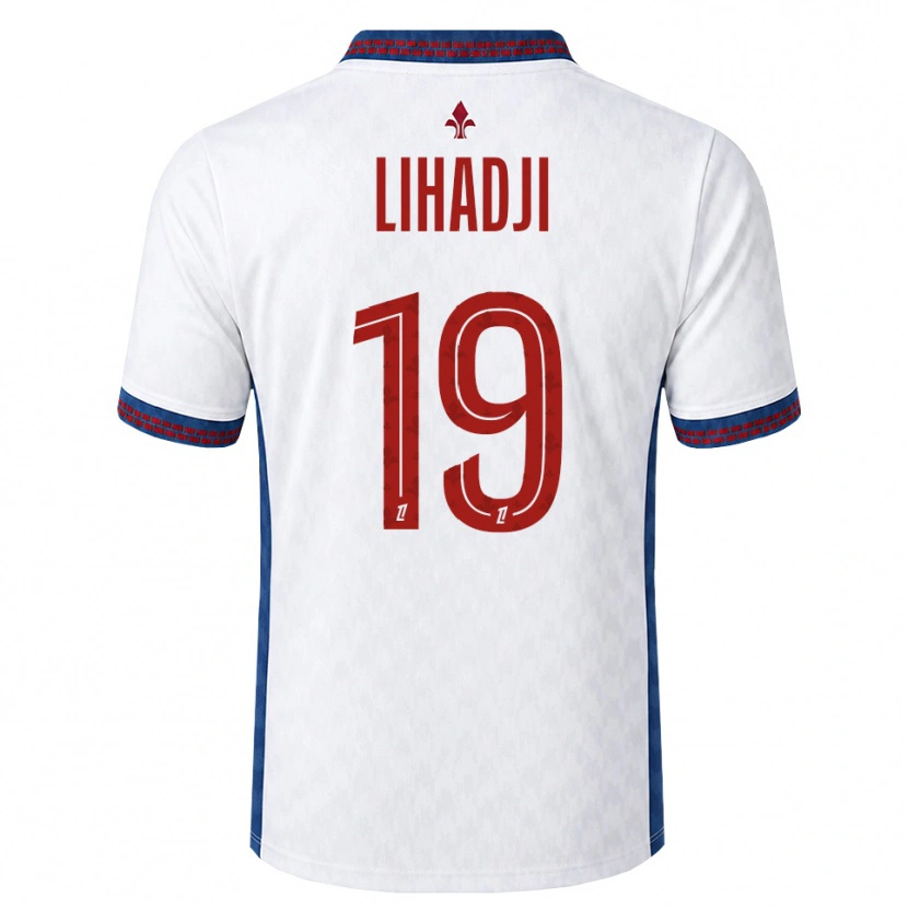 Danxen Kid Isaac Lihadji #19 Red White Blue Away Jersey 2026/27 T-Shirt