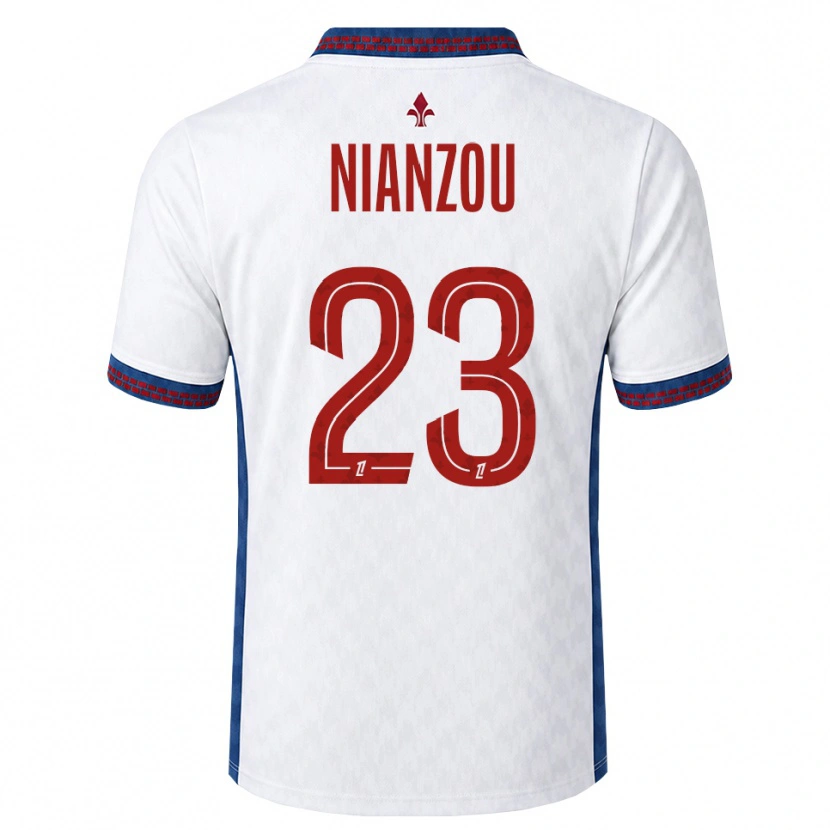 Danxen Kid Tanguy Nianzou #23 Red White Blue Away Jersey 2026/27 T-Shirt