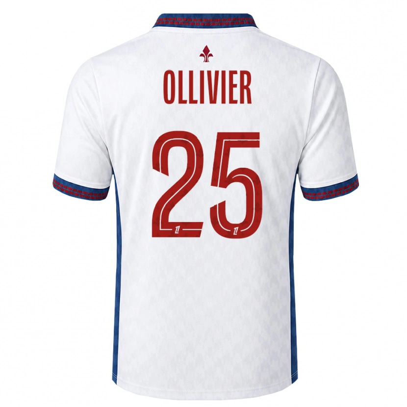 Danxen Kid Agathe Ollivier #25 Red White Blue Away Jersey 2026/27 T-Shirt
