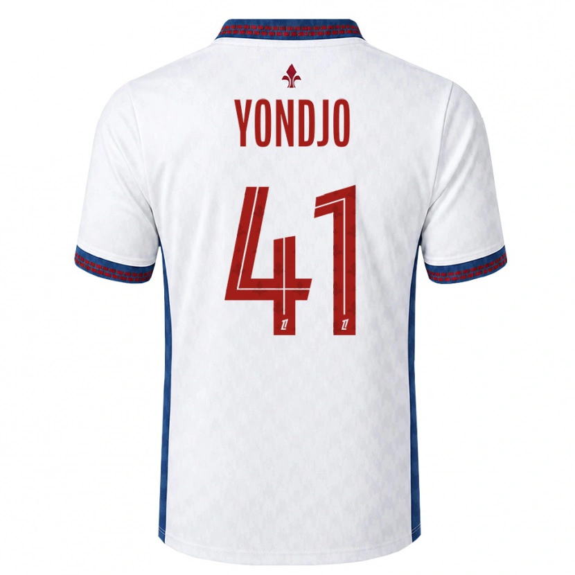 Danxen Kid Angel Yondjo Matah #41 Red White Blue Away Jersey 2026/27 T-Shirt