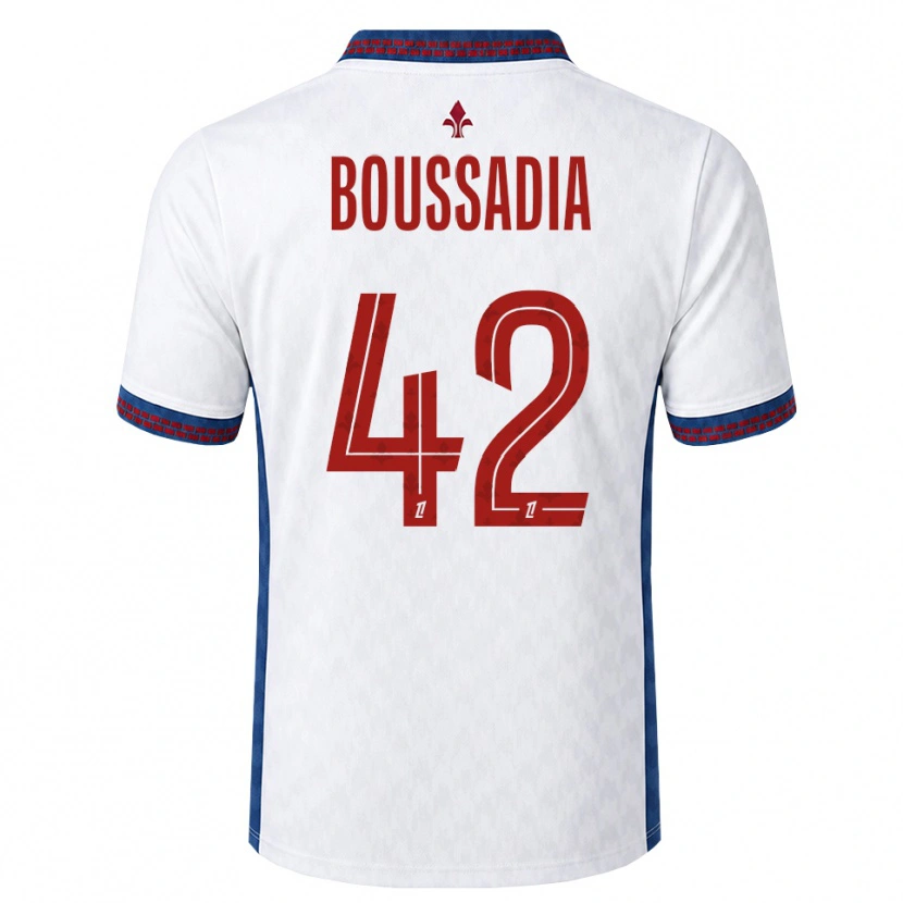 Danxen Kid Saad Boussadia #42 Red White Blue Away Jersey 2026/27 T-Shirt