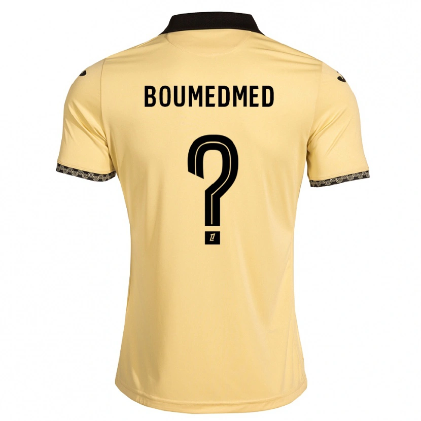 Danxen Kid Kamil Boumedmed #0 Navajowhite Black Away Jersey 2026/27 T-Shirt