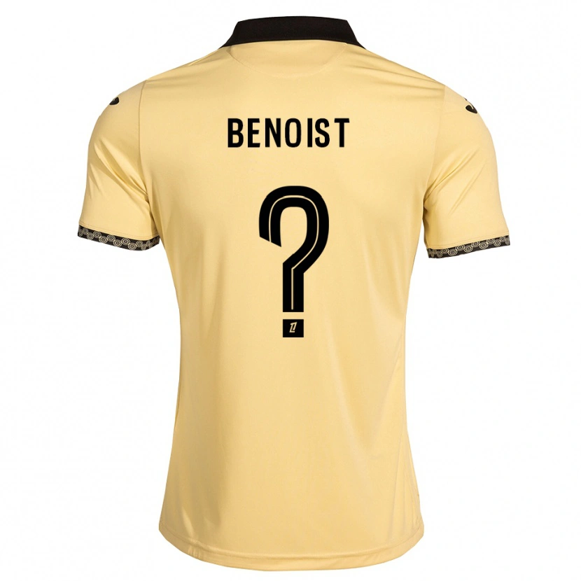 Danxen Kid Baptiste Benoist #0 Navajowhite Black Away Jersey 2026/27 T-Shirt