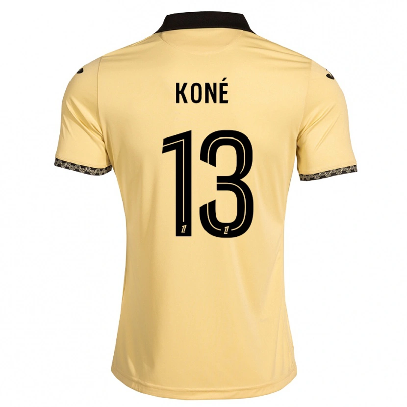 Danxen Kid Mamadou Koné #13 Navajowhite Black Away Jersey 2026/27 T-Shirt