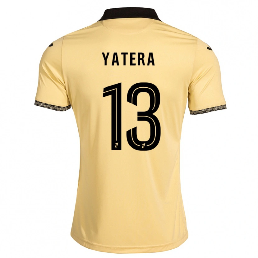 Danxen Kid Demba Yatera #13 Navajowhite Black Away Jersey 2026/27 T-Shirt