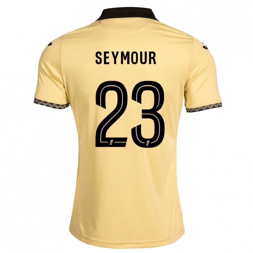 Danxen Kid Brice Seymour #23 Navajowhite Black Away Jersey 2026/27 T-Shirt