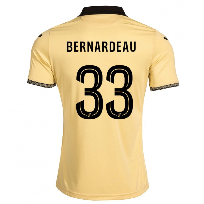 Danxen Kid Gabin Bernardeau #33 Navajowhite Black Away Jersey 2026/27 T-Shirt
