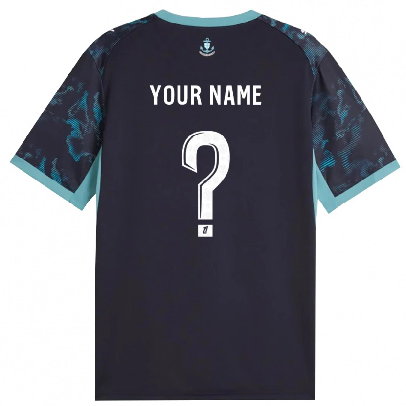 Danxen Kid Your Name #0 Paleturquoise White Black Away Jersey 2026/27 T-Shirt