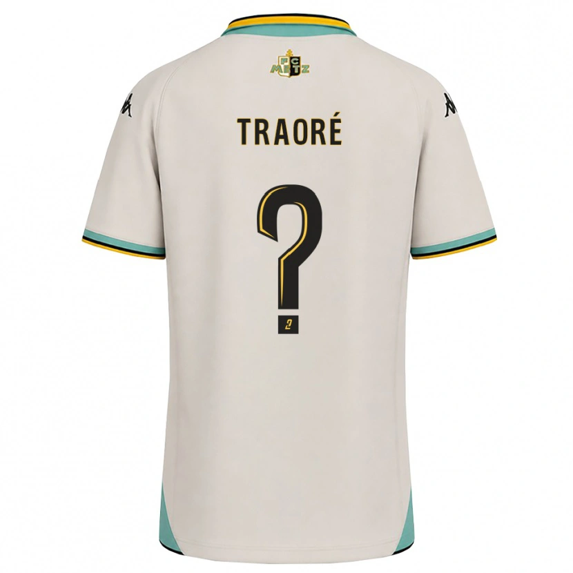 Danxen Kid Badra Traoré #0 Floral White Black Away Jersey 2026/27 T-Shirt
