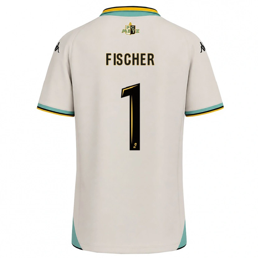 Danxen Kid Jonathan Fischer #1 Floral White Black Away Jersey 2026/27 T-Shirt