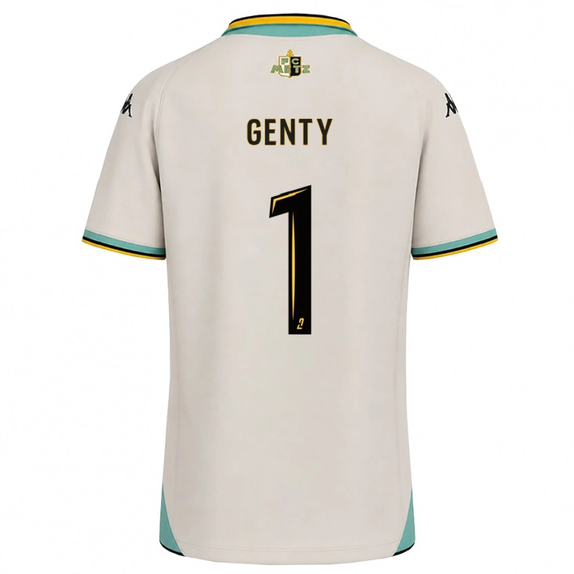Danxen Kid Julie Genty #1 Floral White Black Away Jersey 2026/27 T-Shirt