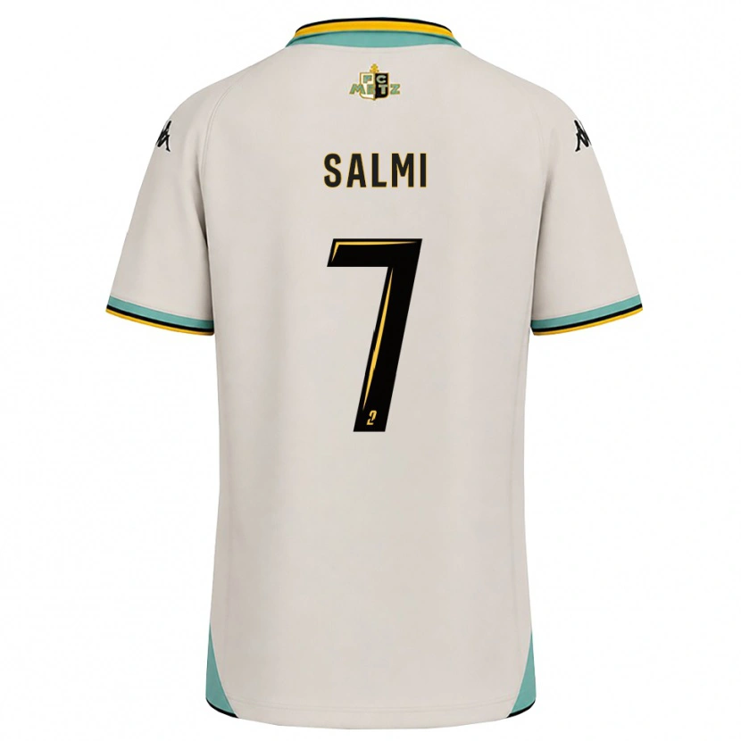 Danxen Kid Bilal Salmi #7 Floral White Black Away Jersey 2026/27 T-Shirt