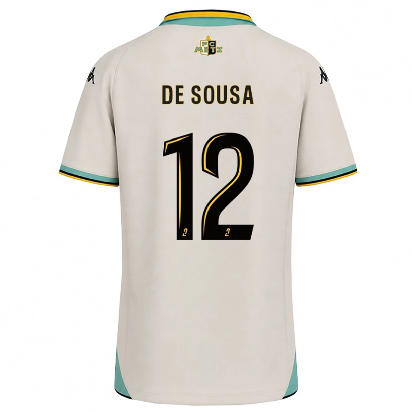 Danxen Kid Jackson De Sousa #12 Floral White Black Away Jersey 2026/27 T-Shirt