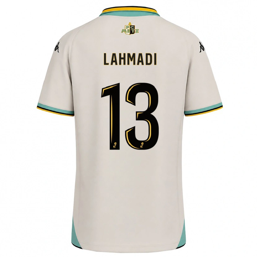 Danxen Kid Mehdi Lahmadi #13 Floral White Black Away Jersey 2026/27 T-Shirt