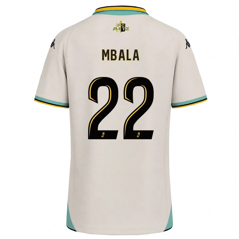 Danxen Kid Nathan Mbala #22 Floral White Black Away Jersey 2026/27 T-Shirt