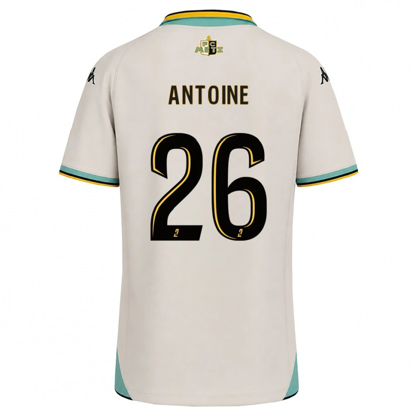 Danxen Kid Maud Antoine #26 Floral White Black Away Jersey 2026/27 T-Shirt