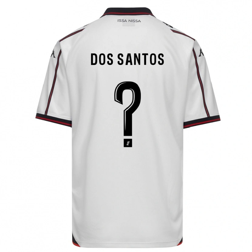 Danxen Kid Jeyzi Dos Santos #0 Black White Away Jersey 2026/27 T-Shirt