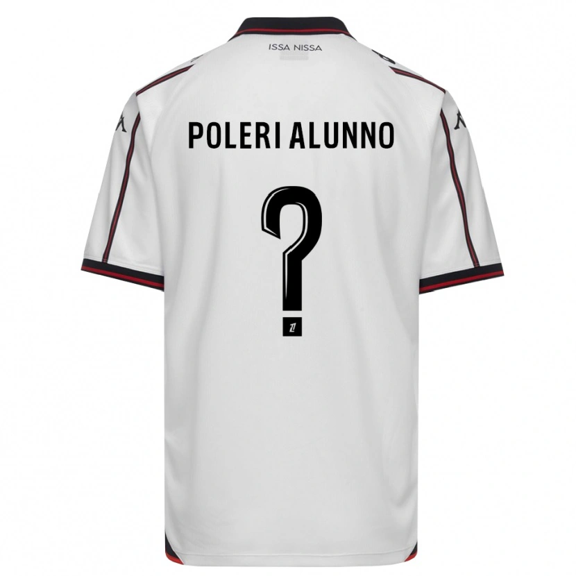 Danxen Kid Mathis Poleri Alunno #0 Black White Away Jersey 2026/27 T-Shirt