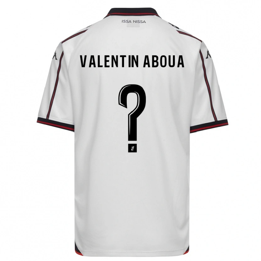 Danxen Kid Louis Valentin Aboua #0 Black White Away Jersey 2026/27 T-Shirt