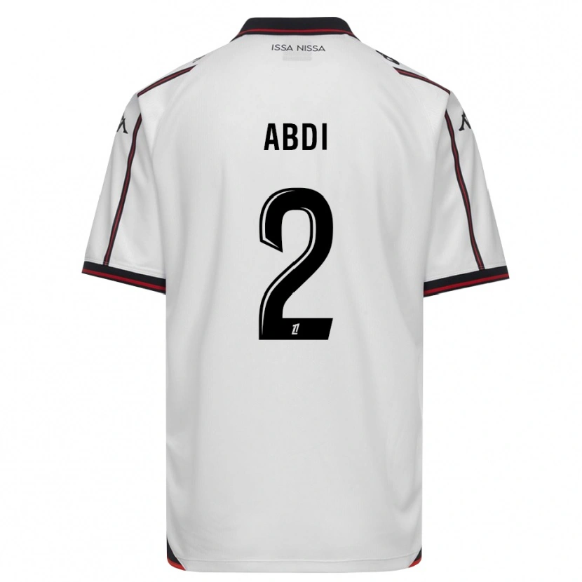 Danxen Kid Ali Abdi #2 Black White Away Jersey 2026/27 T-Shirt
