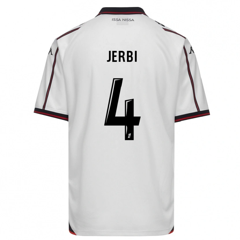 Danxen Kid Rayan Jerbi #4 Black White Away Jersey 2026/27 T-Shirt