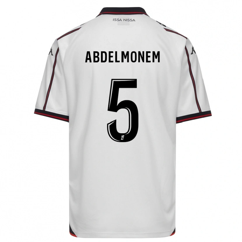 Danxen Kid Mohamed Abdelmonem #5 Black White Away Jersey 2026/27 T-Shirt