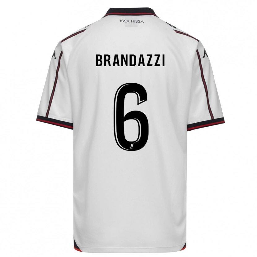 Danxen Kid Fiona Brandazzi #6 Black White Away Jersey 2026/27 T-Shirt