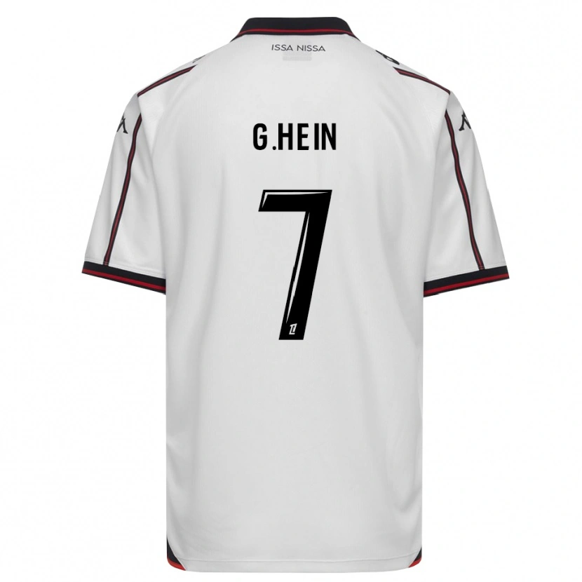 Danxen Kid Gauthier Hein #7 Black White Away Jersey 2026/27 T-Shirt